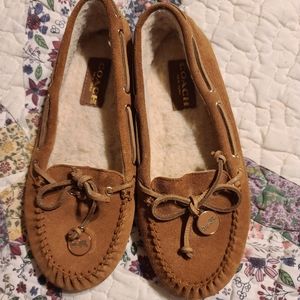 Coach loafers brand new never worn, not my size.